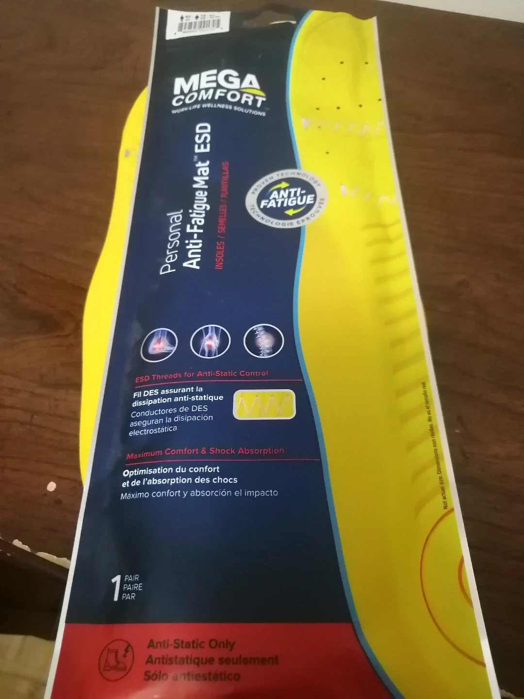 MEGA Comfort Anti-Fatigue Mat ESD Insoles - photo 2