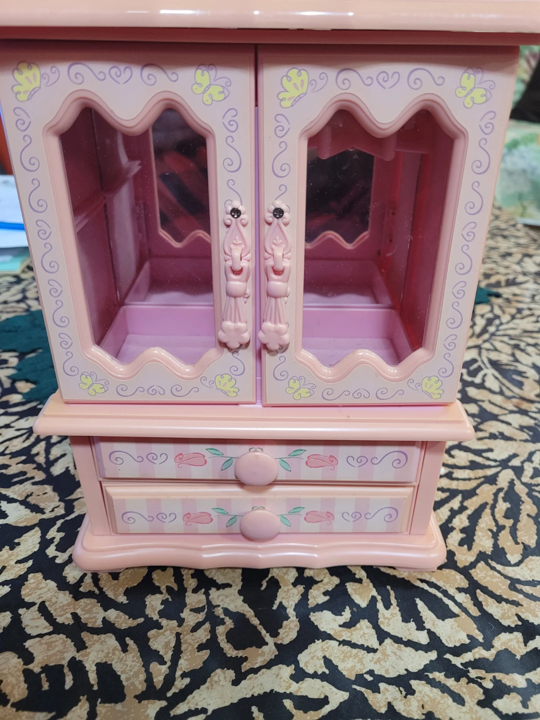 Gunther Mele Pink Ballerina Musical Jewelry Box