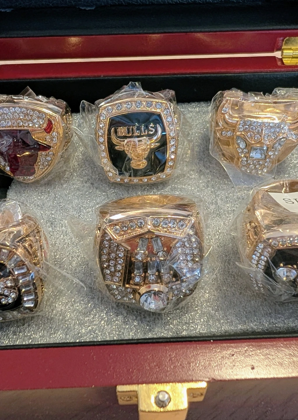 Brand New Michael Jordan Chicago Bulls Championship Rings Set - photo 5