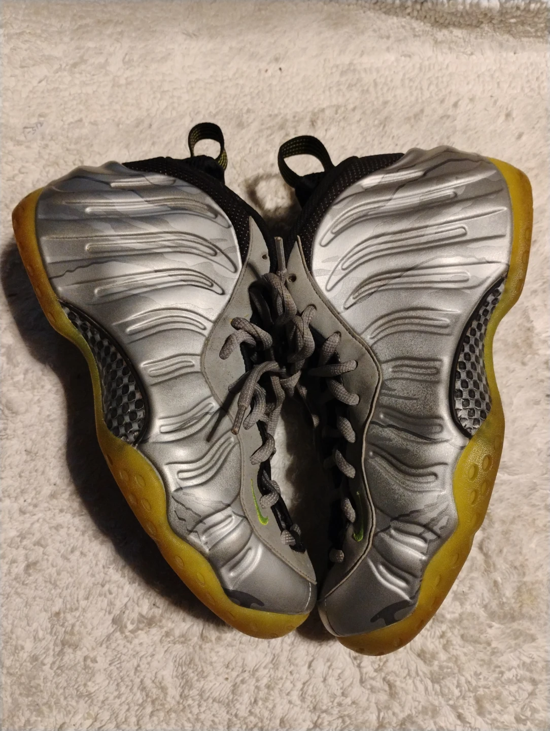 Nike Air Foamposite One "Silver" Men's Shoes - photo 3