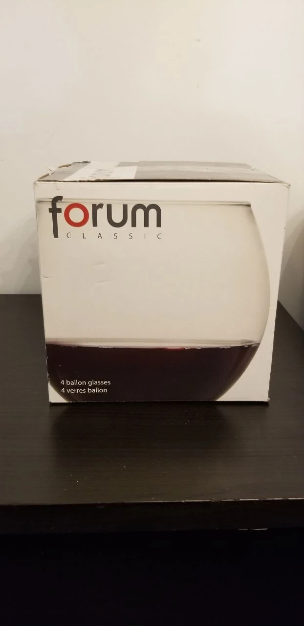 Forum Classic 4 Ballon Wine Glasses - New in Box - photo 5