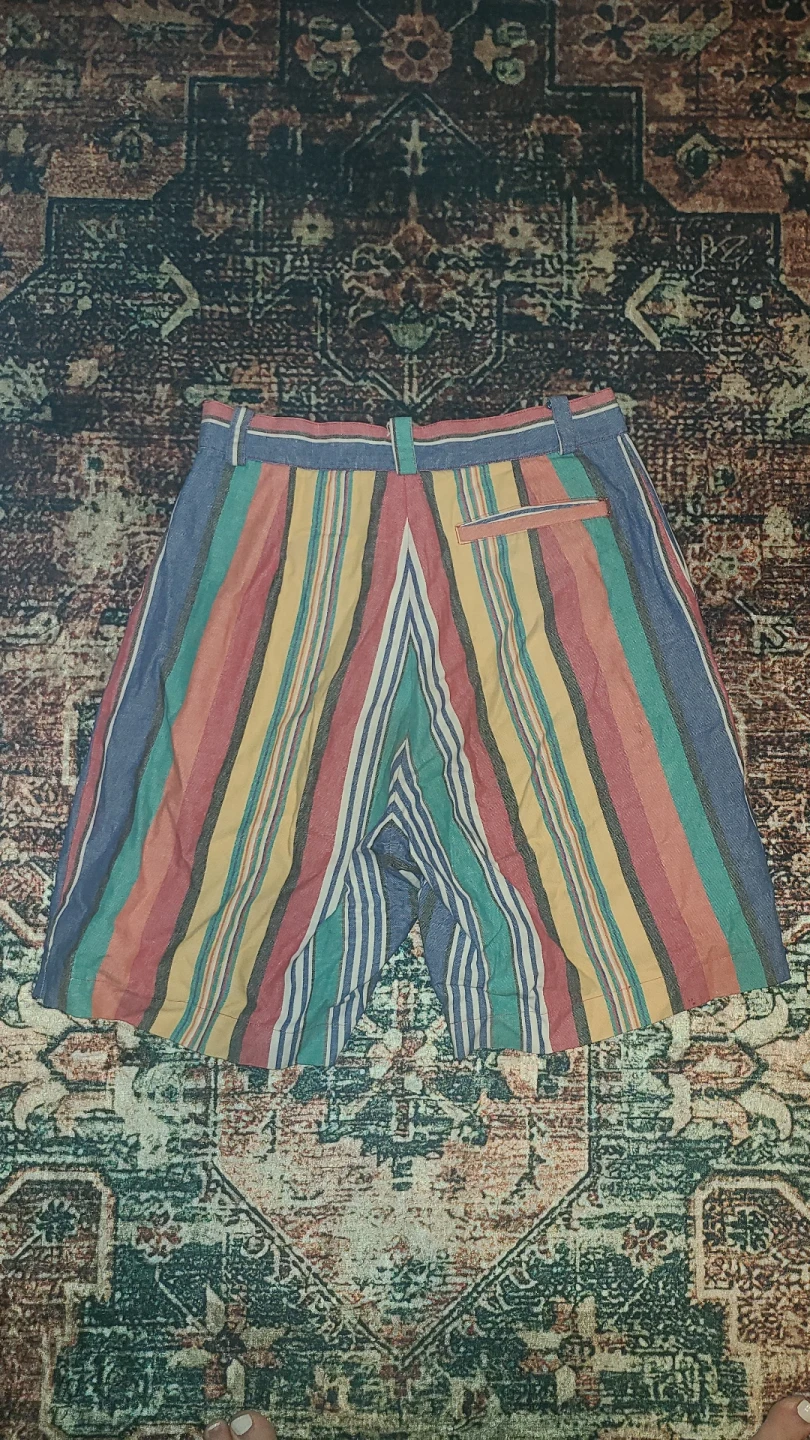 Vintage Striped Shorts - photo 2