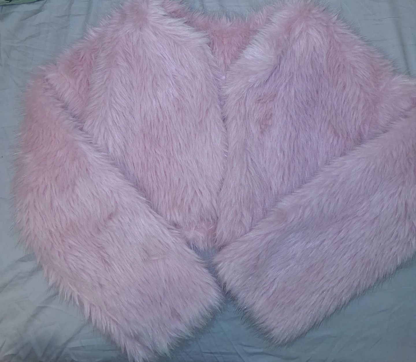 Pink Faux Fur Jacket - photo 2