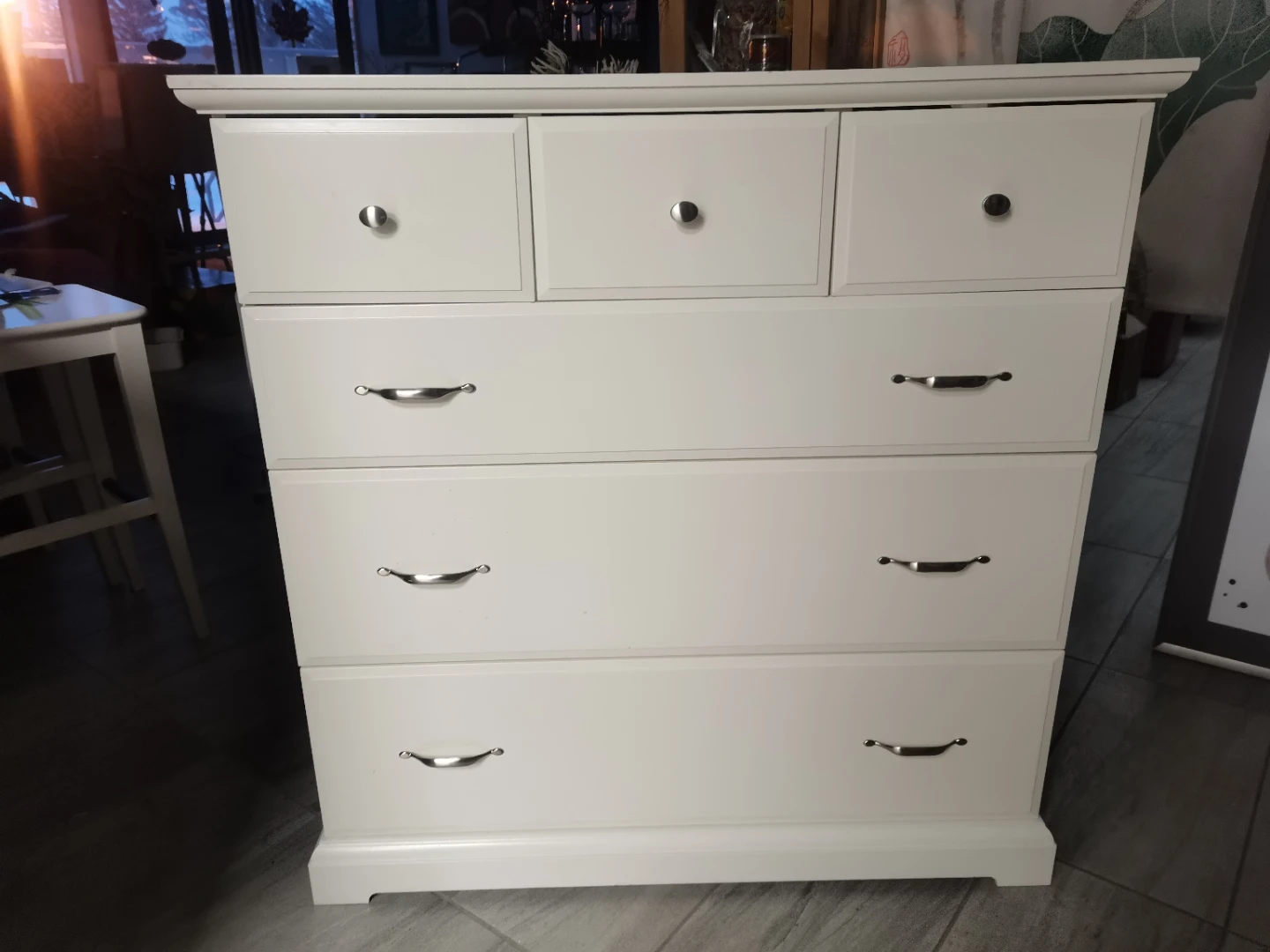 IKEA White 5-Drawer Dresser - Large Size - photo 2