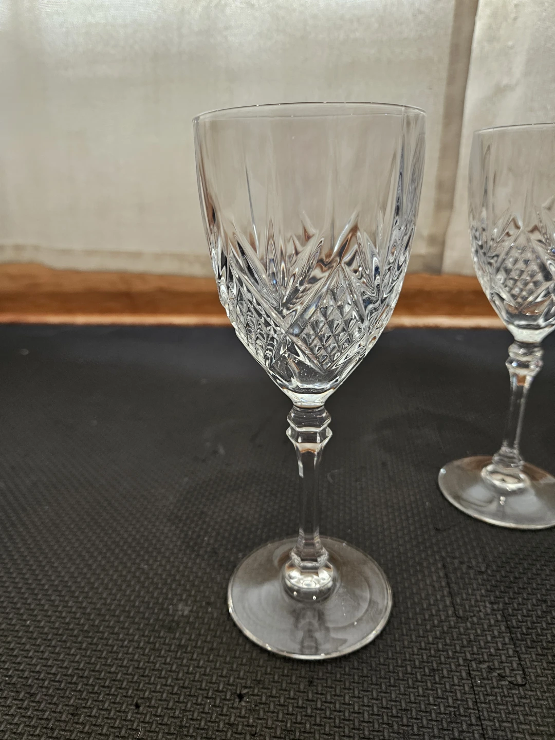 Crystal Wine Glasses (Set of 5) - photo 2