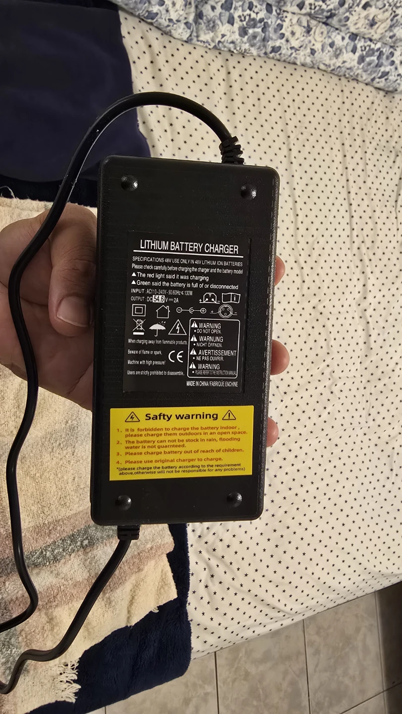 48V Lithium ebike  Charger - photo 2