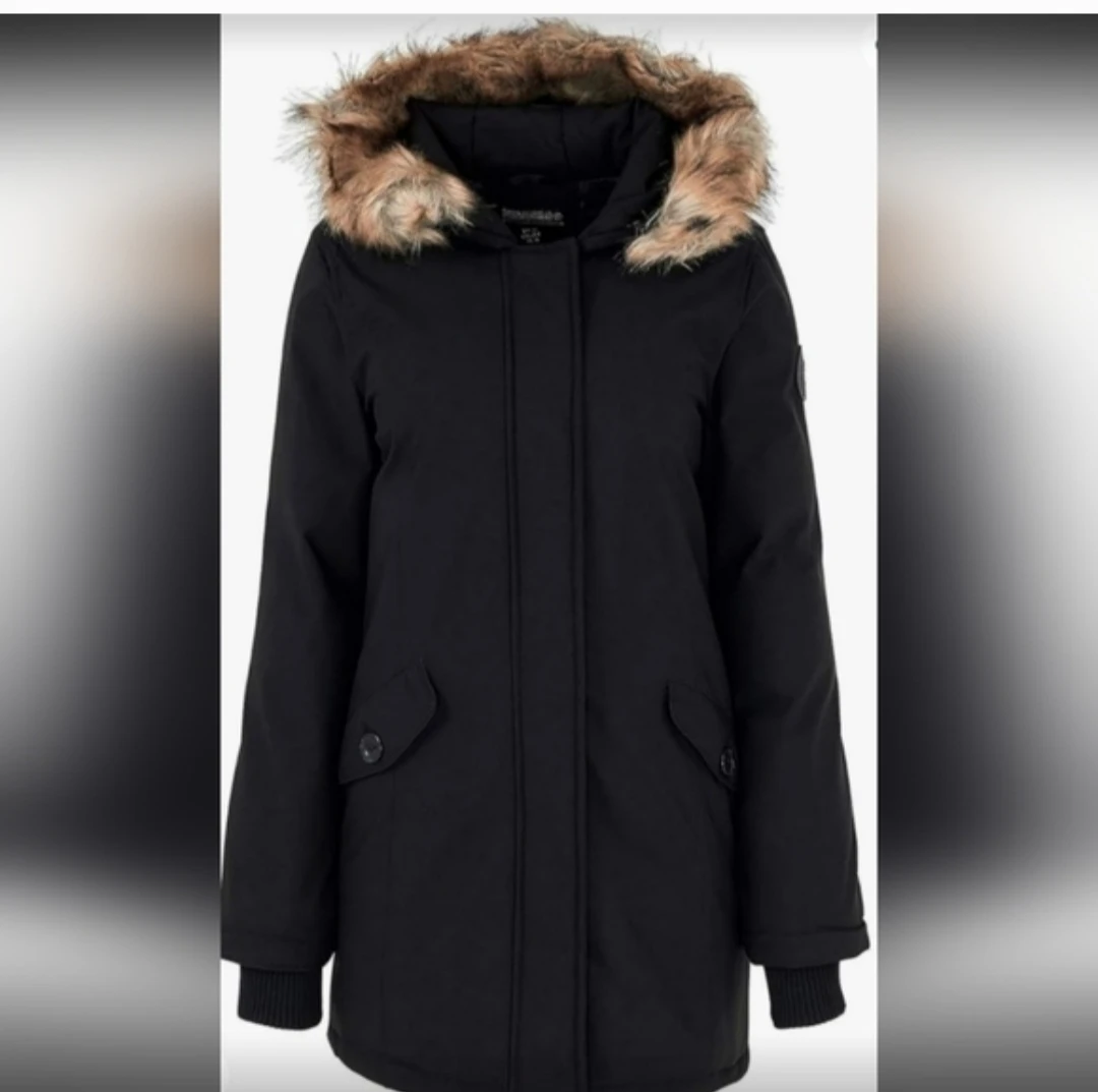 Noize Black Winter Coat