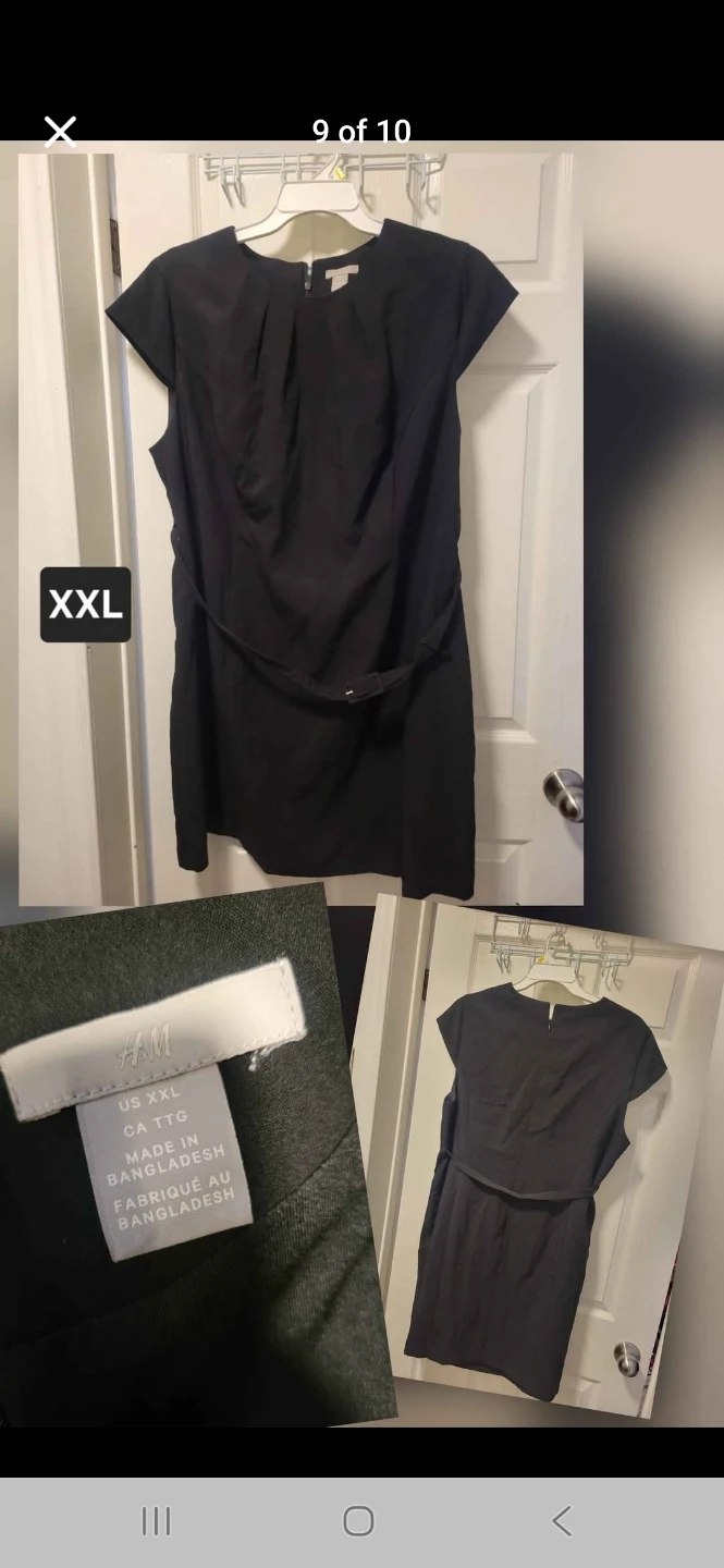 H&M Black Dress - Size XXL