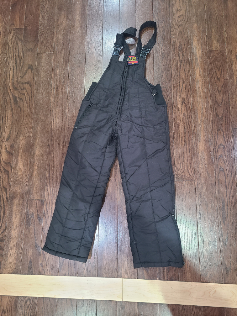 Black Snow Pants Size 8/S
