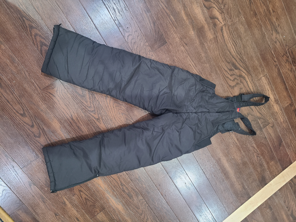 Black Snow Pants Size 8/S - photo 2