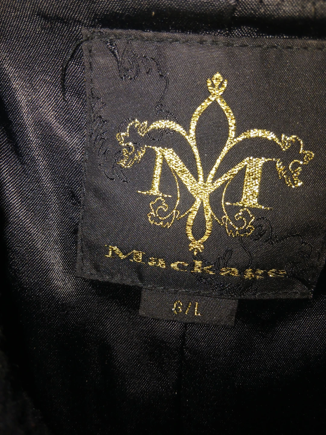 Mackage Black Wool Blend Coat (Size S/L) - photo 2