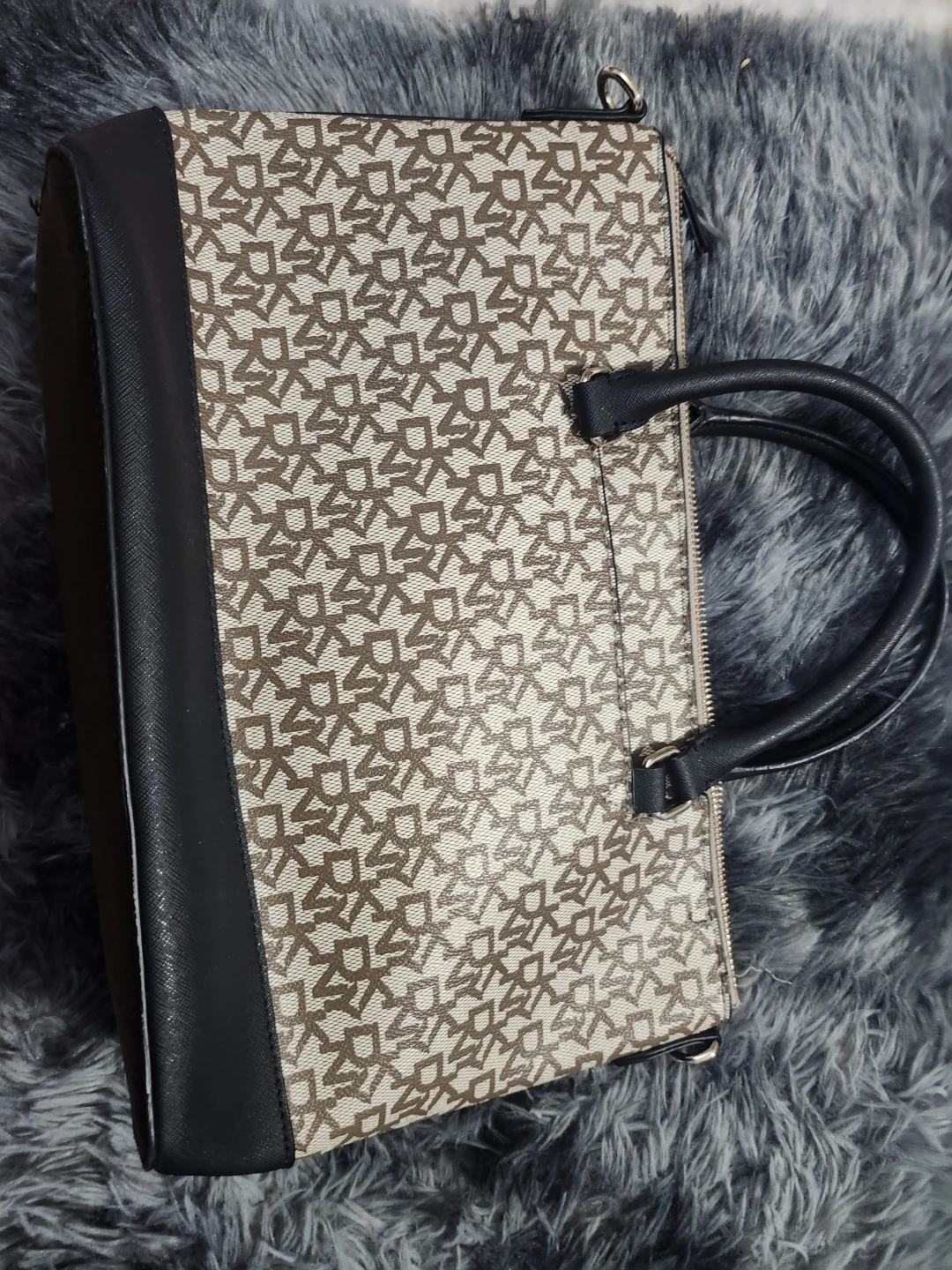 DKNY Monogram Satchel Handbag