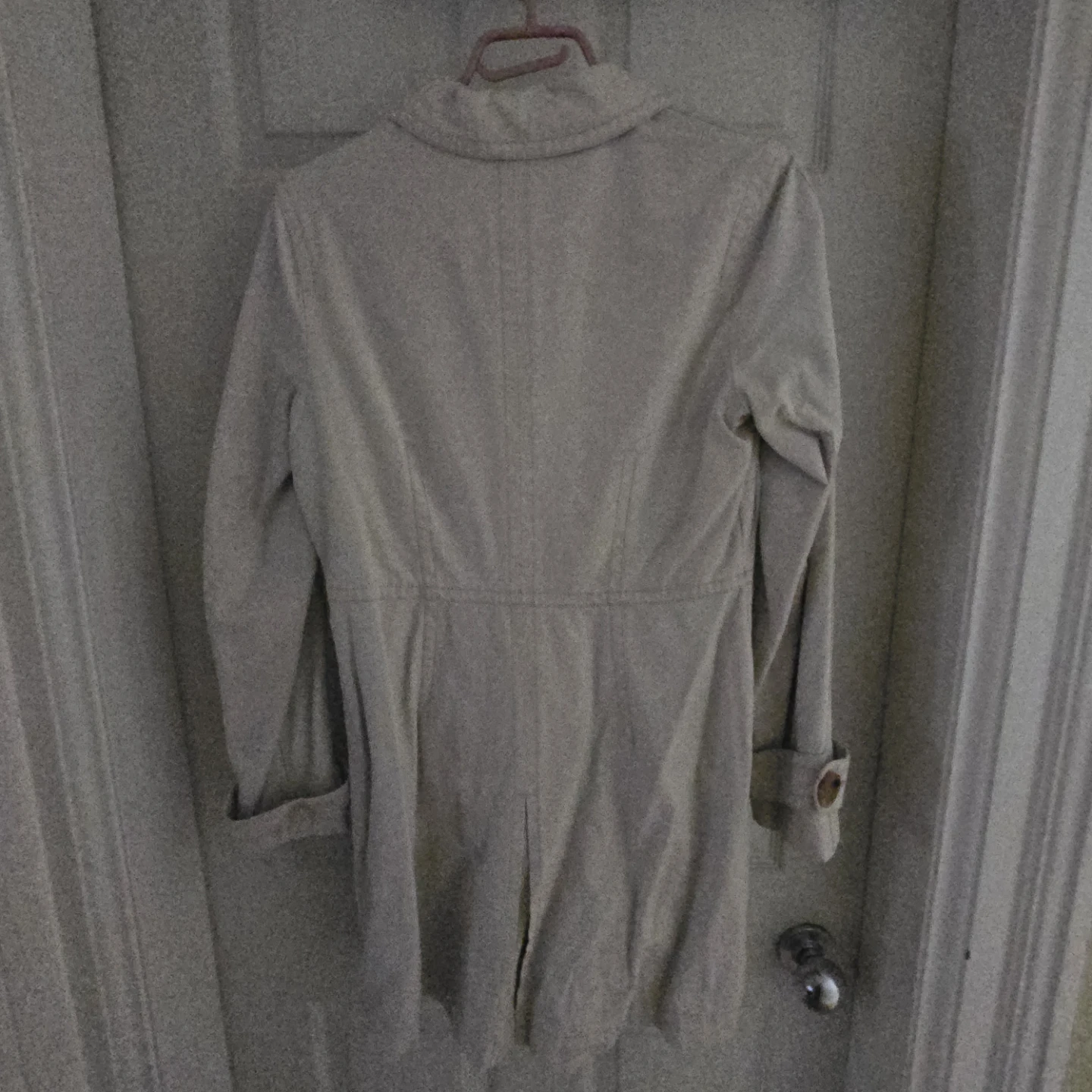 GAP Beige Trench Coat Size Small - photo 2