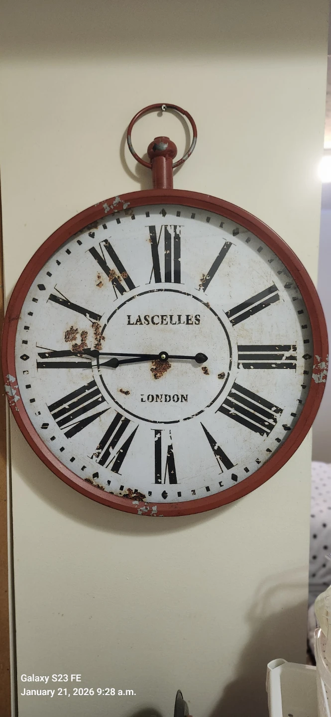 Lascelles London Pocket Watch Wall Clock