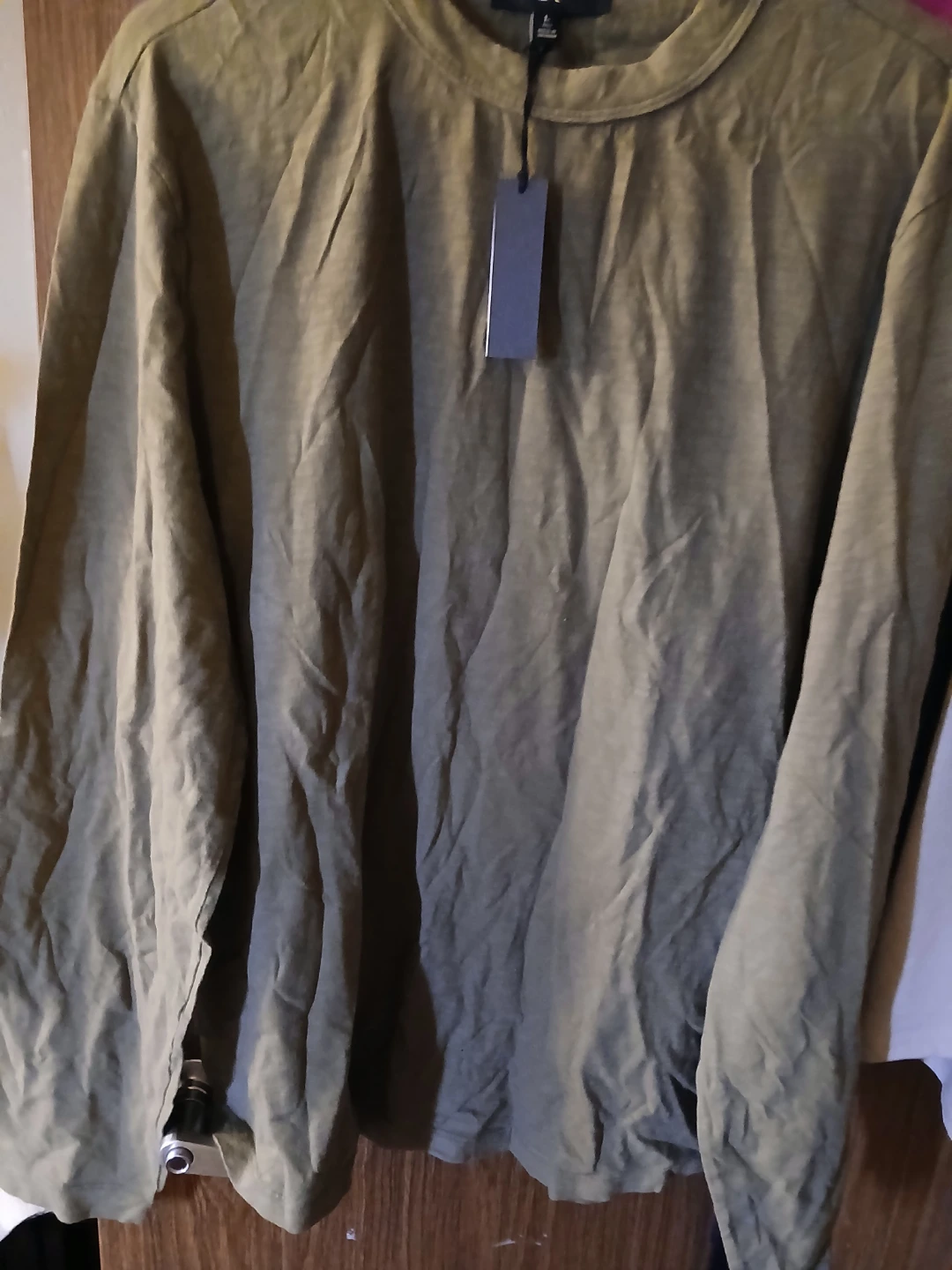 Men's Banana Republic Olive Green Long Sleeve - L Tall - photo 2