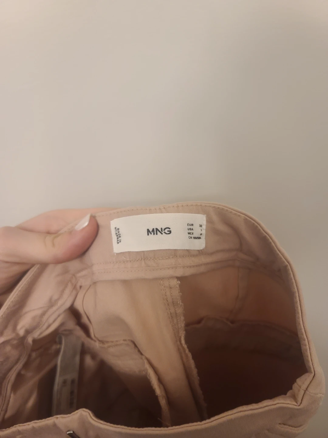 MNG Women's pink slim fit  Pants - Size 1 - photo 3
