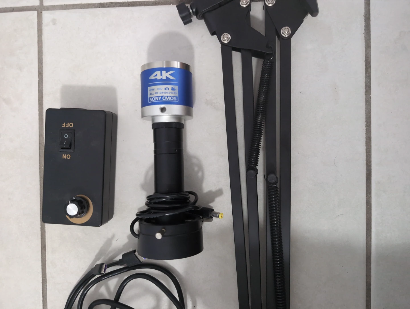 4K Digital Microscope Camera with Stand - photo 2