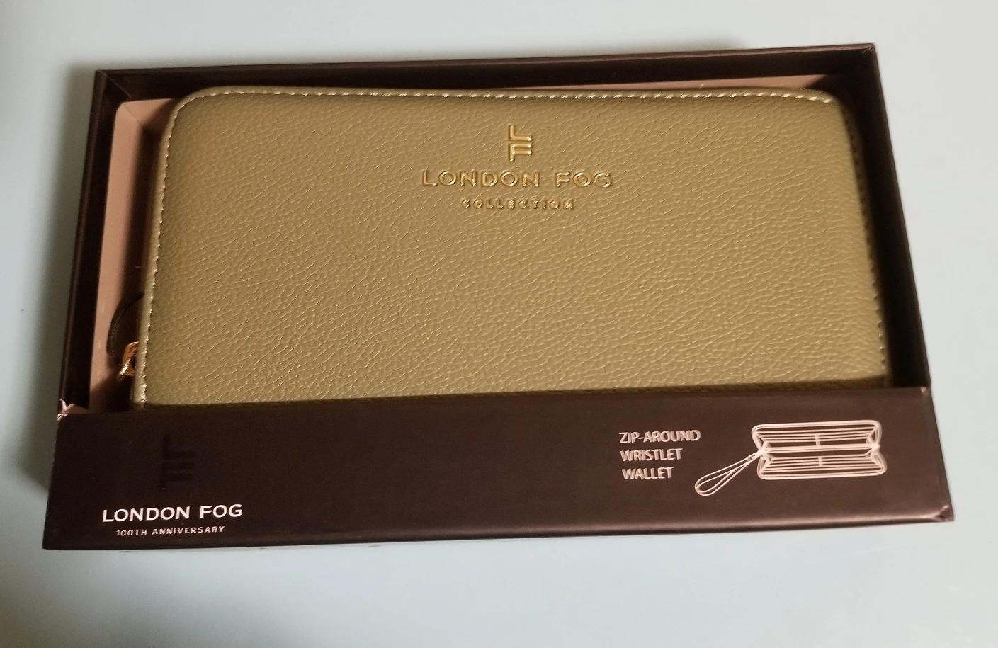 NWT London Fog Zip-Around Wristlet Wallet - New in Box! - photo 4