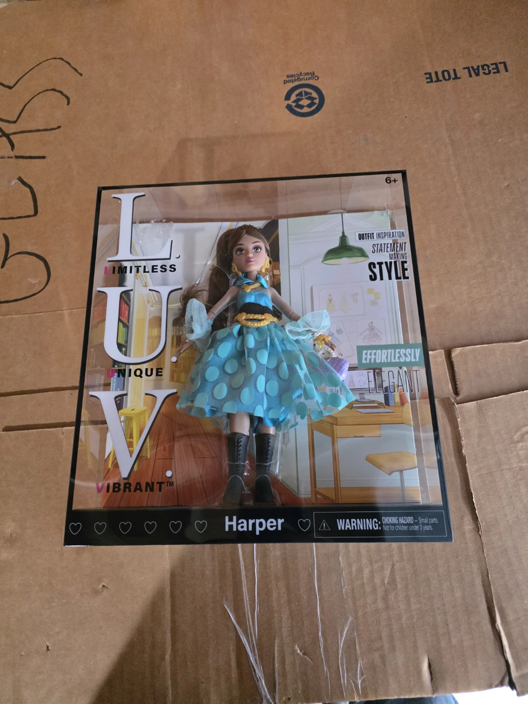 L.U.V. Harper Doll - Effortlessly Elegant Style