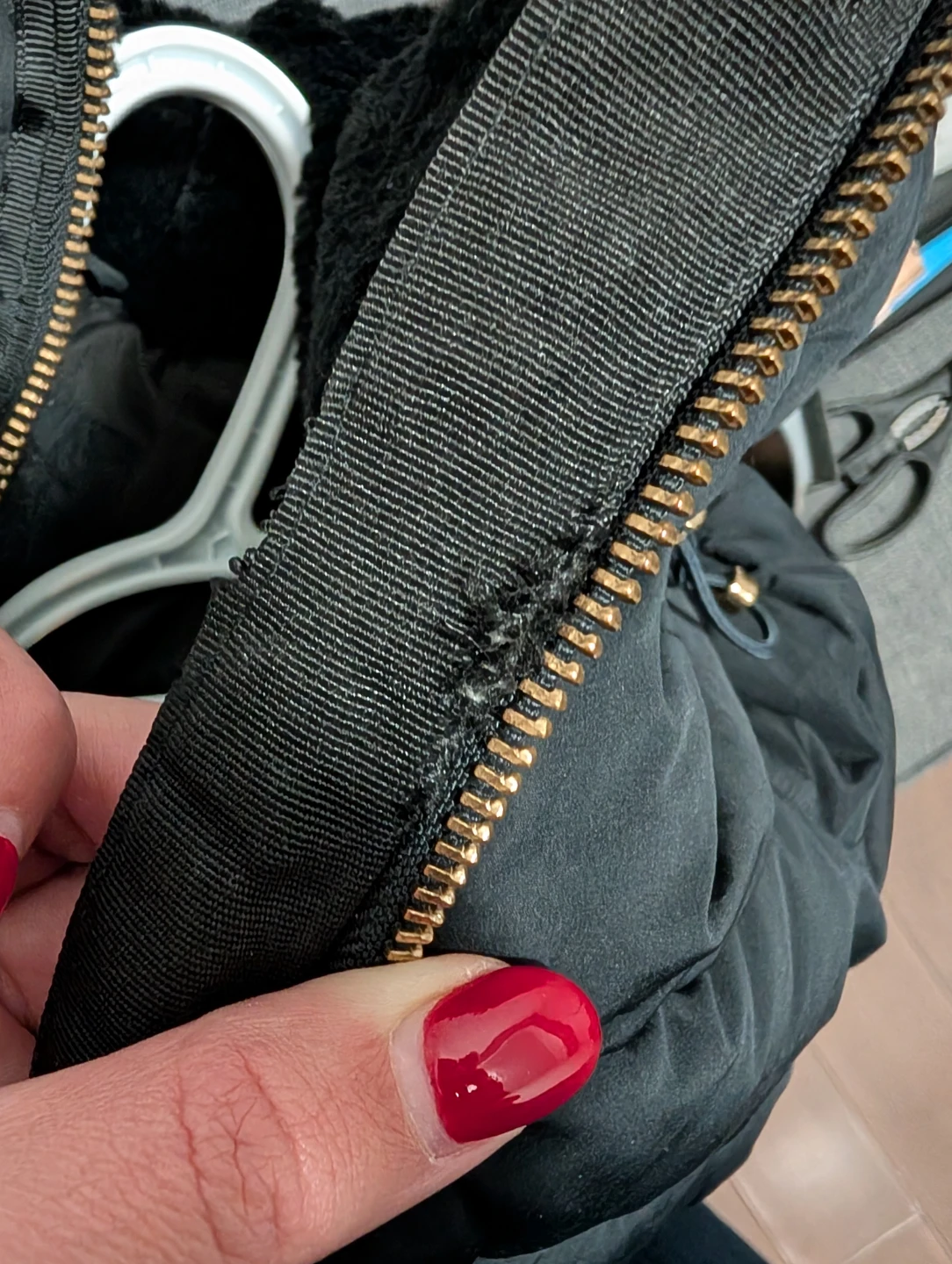 Zara dark blue Puffer Jacket - photo 3