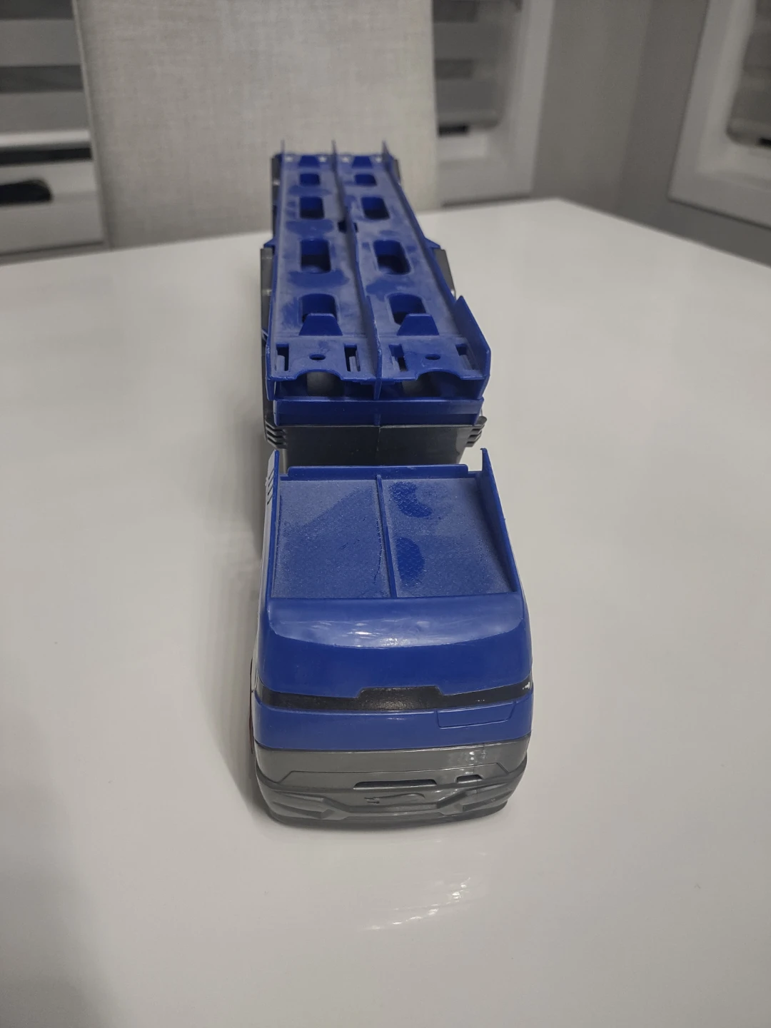 Hot Wheels Car Carrier Truck - Blue/Grey - photo 3