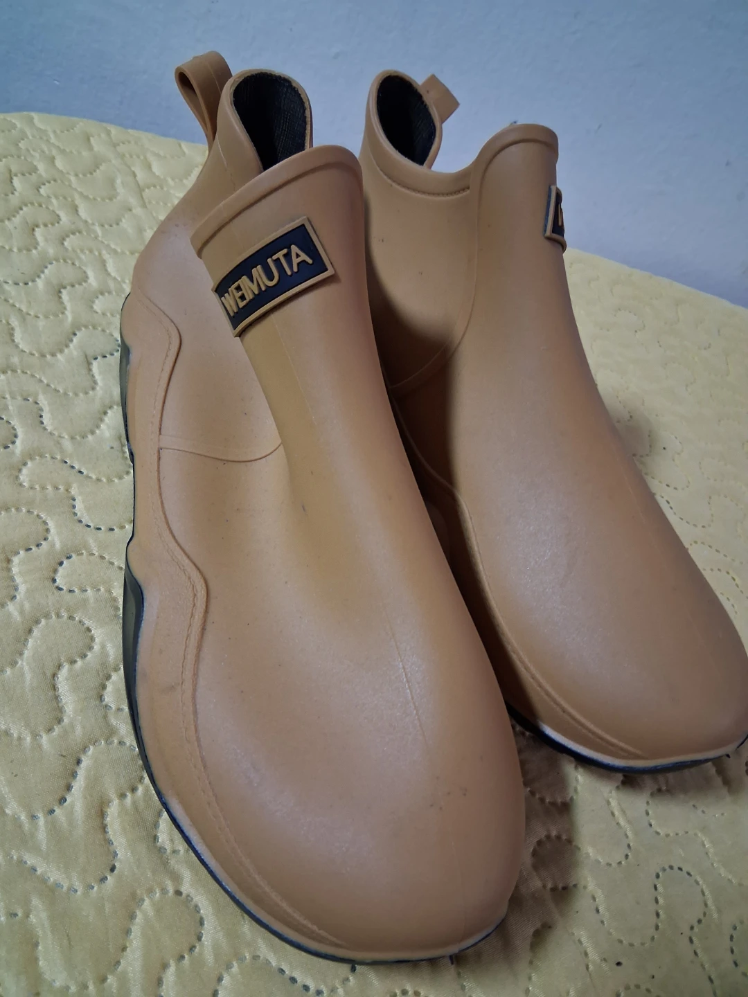 WEIMUTA Brown Ankle Boots