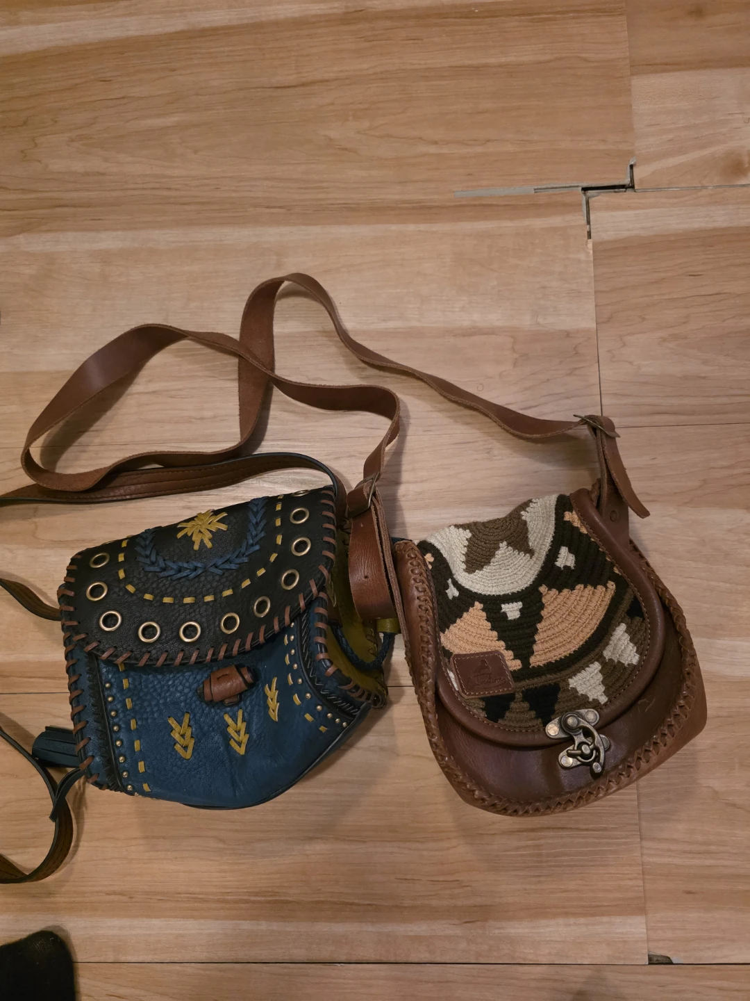 Boho Leather Shoulder Bags