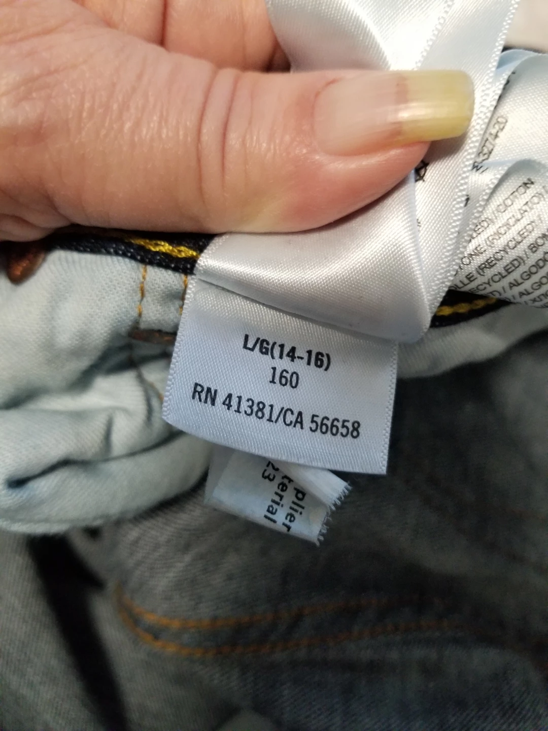 Polo Ralph Lauren Denim Jeans Girls L/G (14-16) - photo 3