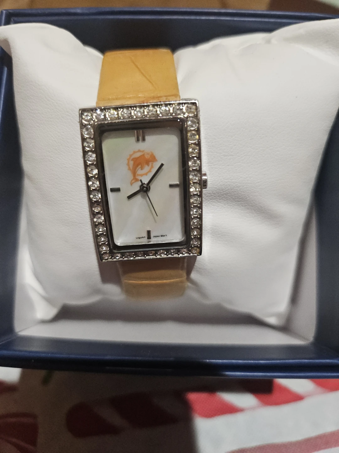 LogoArt Miami Dolphins Ladies' Watch