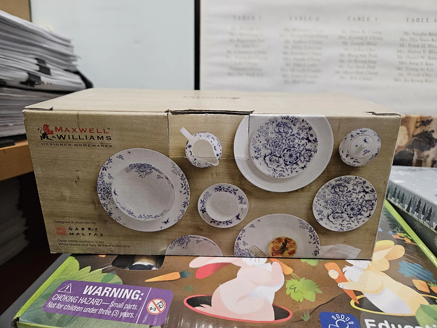 NEW Maxwell Williams Toile de Fleur Sugar and Creamer Set - photo 2