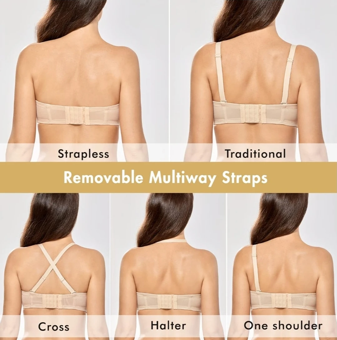 Strapless Bra - Full Coverage, 38D - photo 4