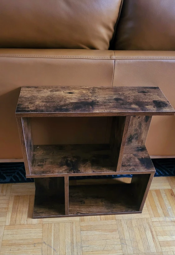 Rustic Brown Bookshelf