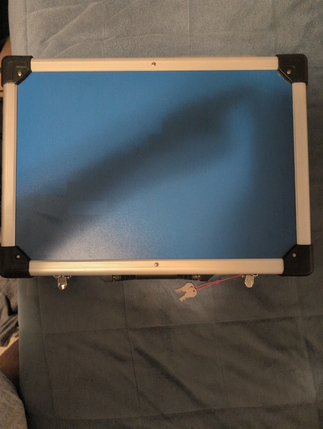 Blue Aluminum Carrying Case - photo 2