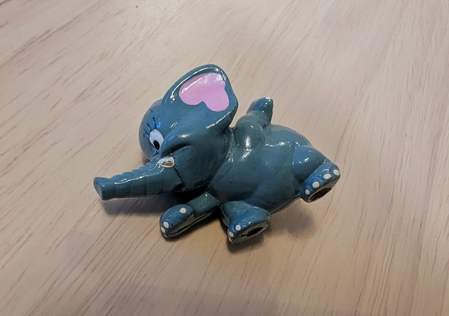 Small Grey Elephant Figurine