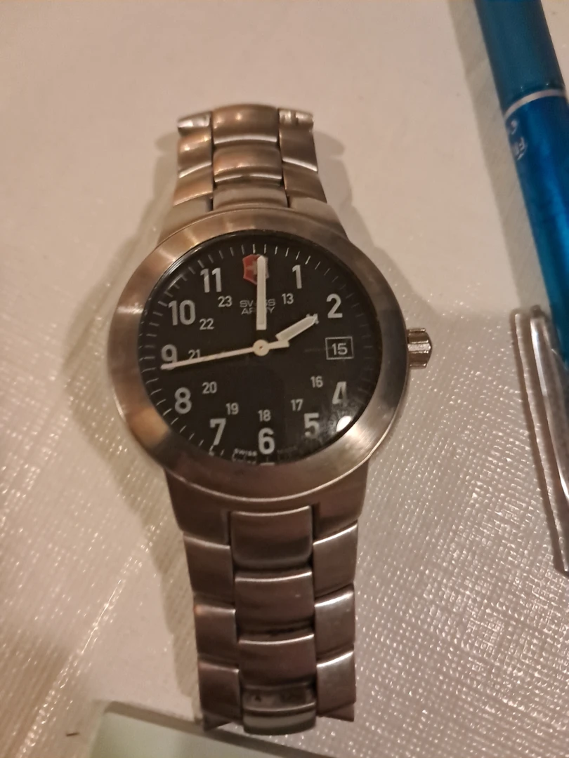 Victorinox Swiss Army Maverick stainless steel watch