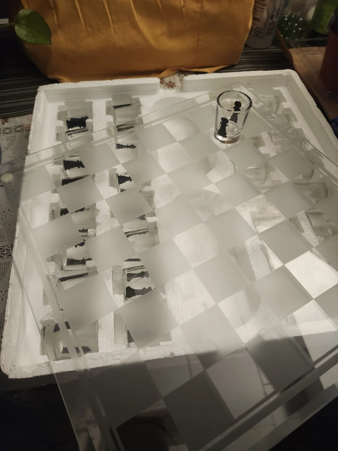 Shot Glass Chess Set - Classic Game with a Modern Twist