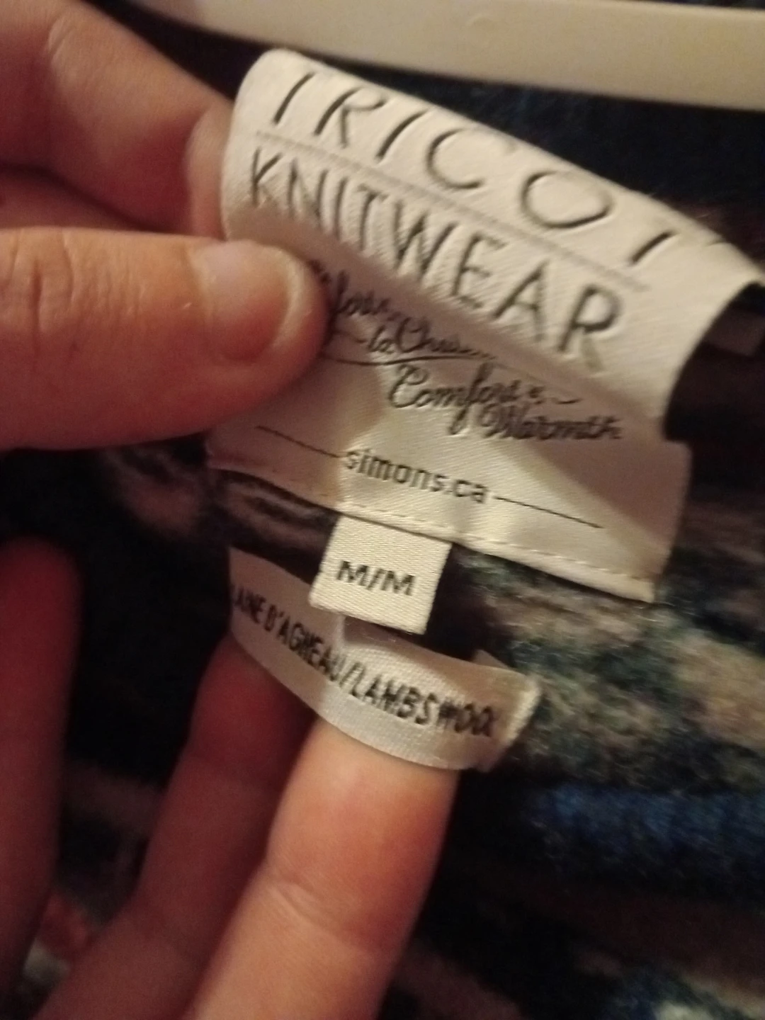 Tricot Knitwear Wool Sweater - Size M - photo 4