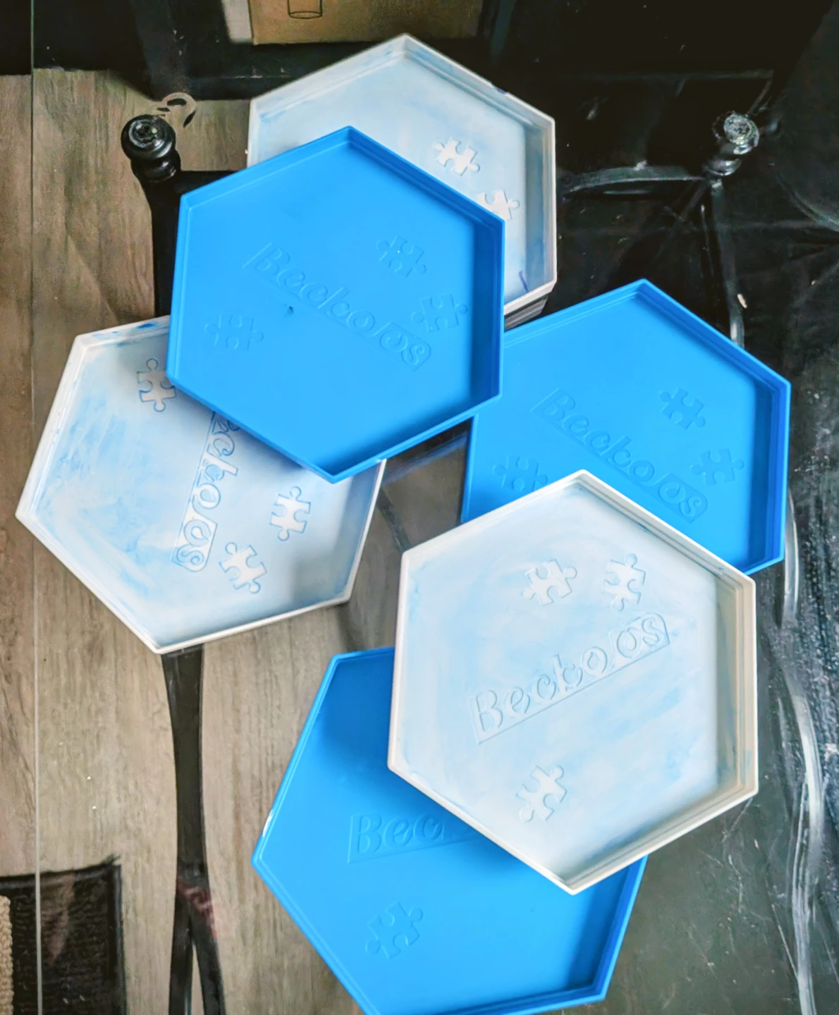 Beckooos Hexagonal Puzzle Trays - photo 3