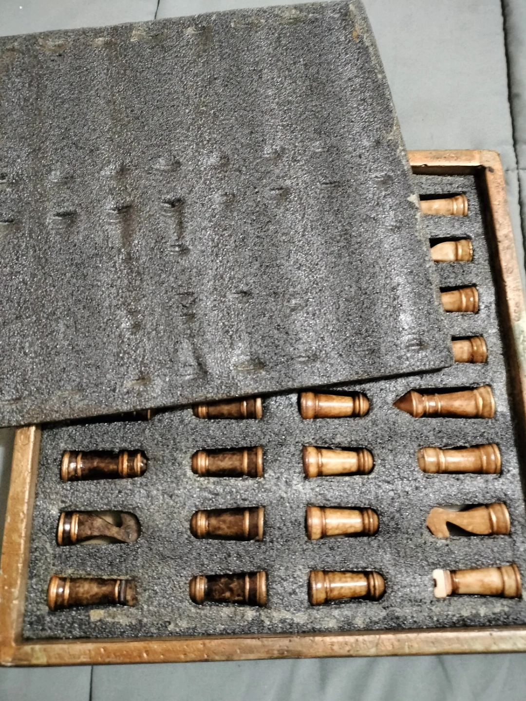 Vintage Wooden Chess Set - photo 2