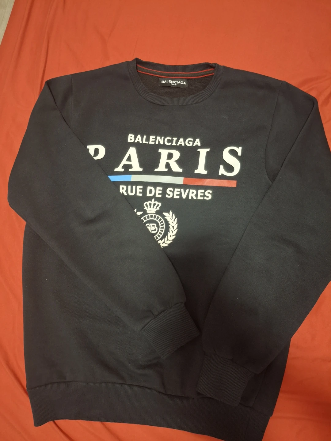 Balenciaga Paris Black Sweatshirt