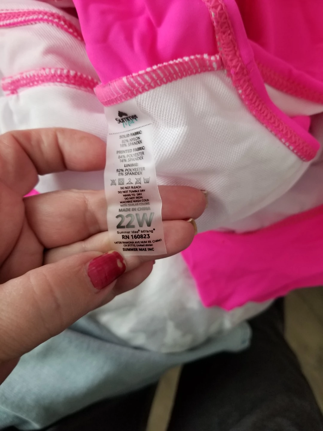 Sunrise Mae Pink Swimsuit - Size 22W - photo 3