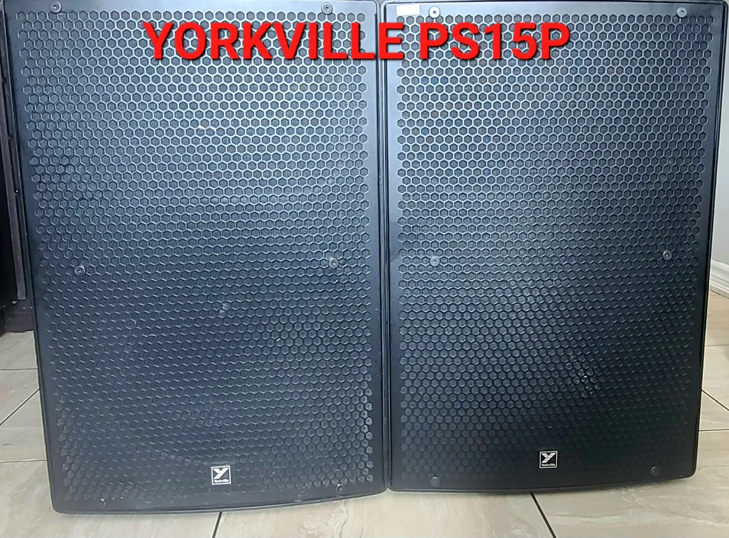YORKVILLE PS15P 15" Powered Speaker Pair