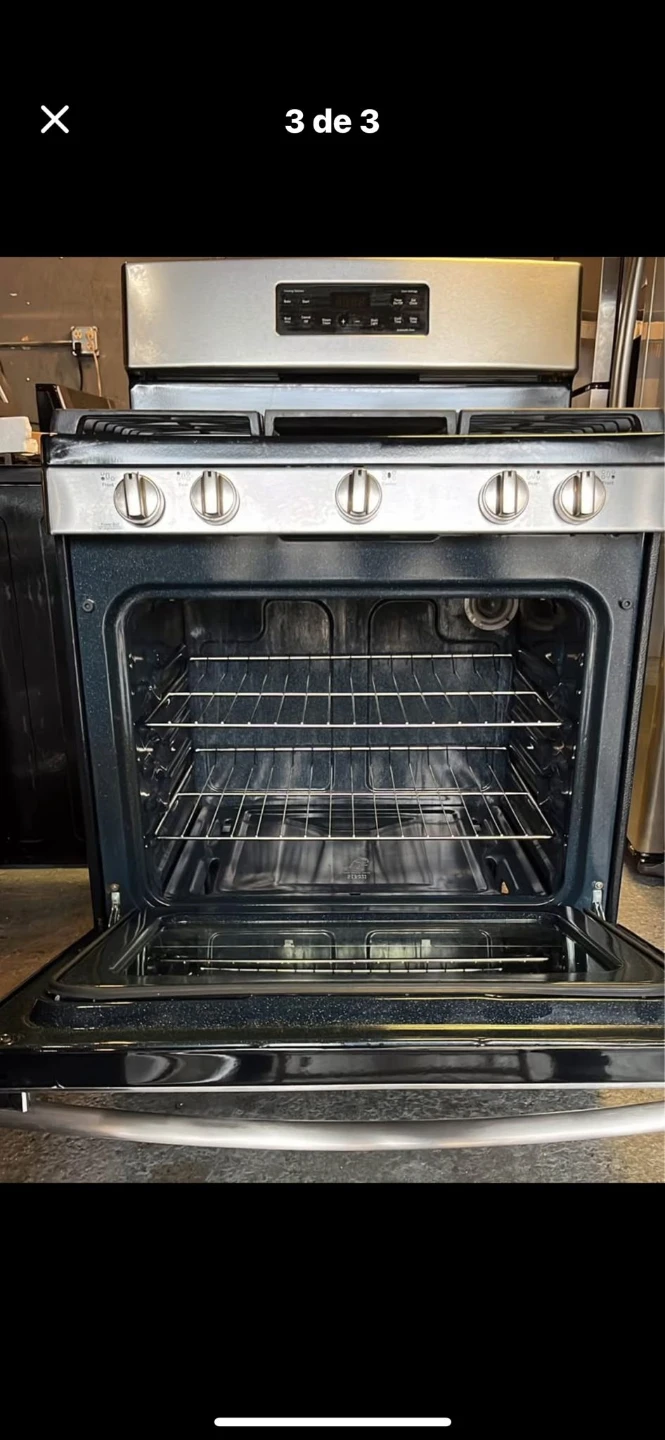 GE Stainless Steel Gas Range 30 inch - photo 2