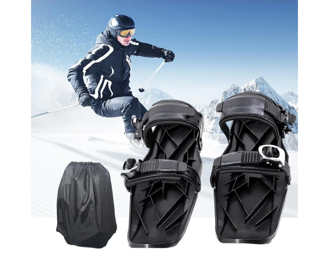 Mini Ski Skates - Adjustable Bindings - photo 3