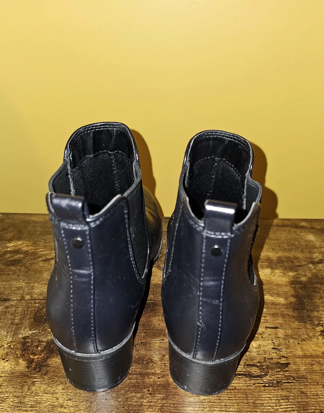 Black Ankle Boots, Size 8 - photo 2