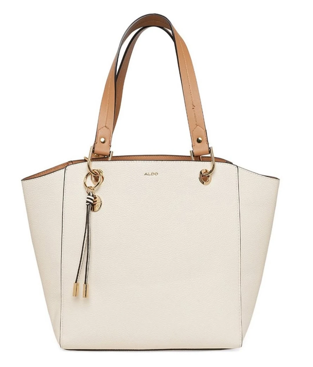 ALDO White Tote Bag