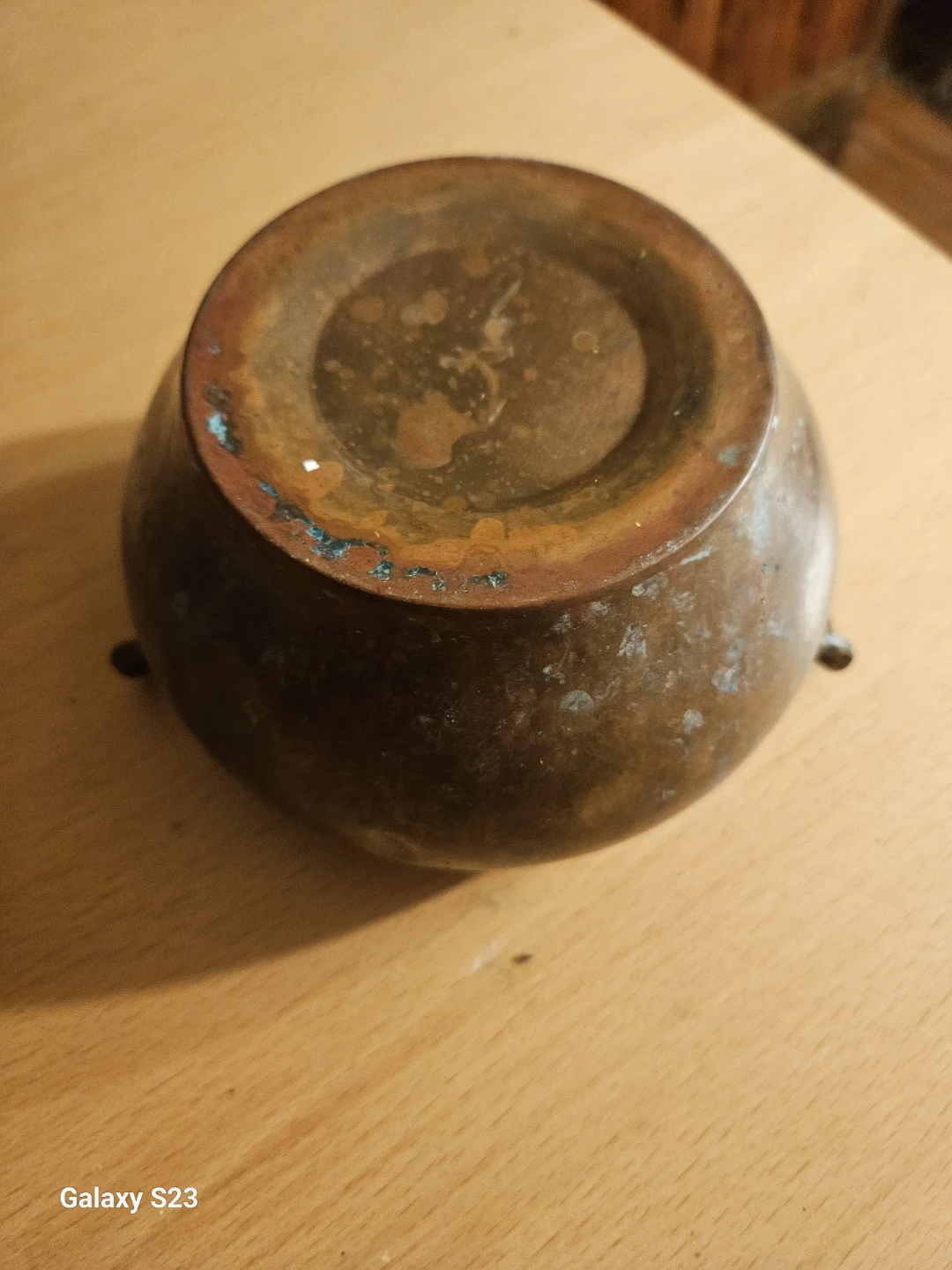 Vintage Copper Pot with Handles - photo 3