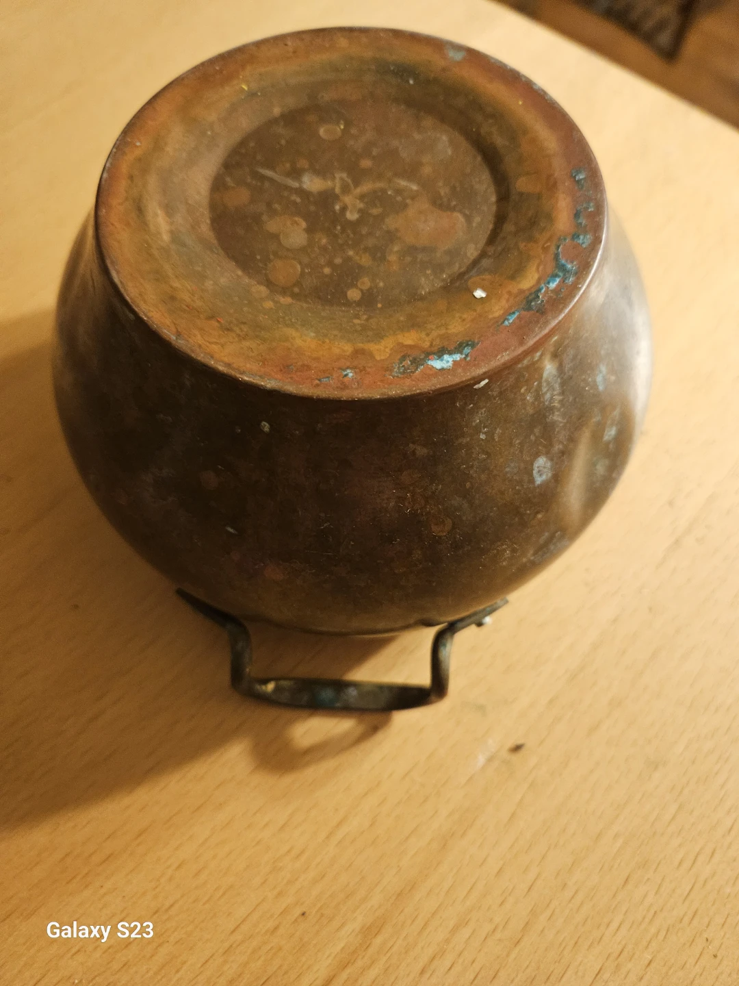 Vintage Copper Pot with Handles - photo 4