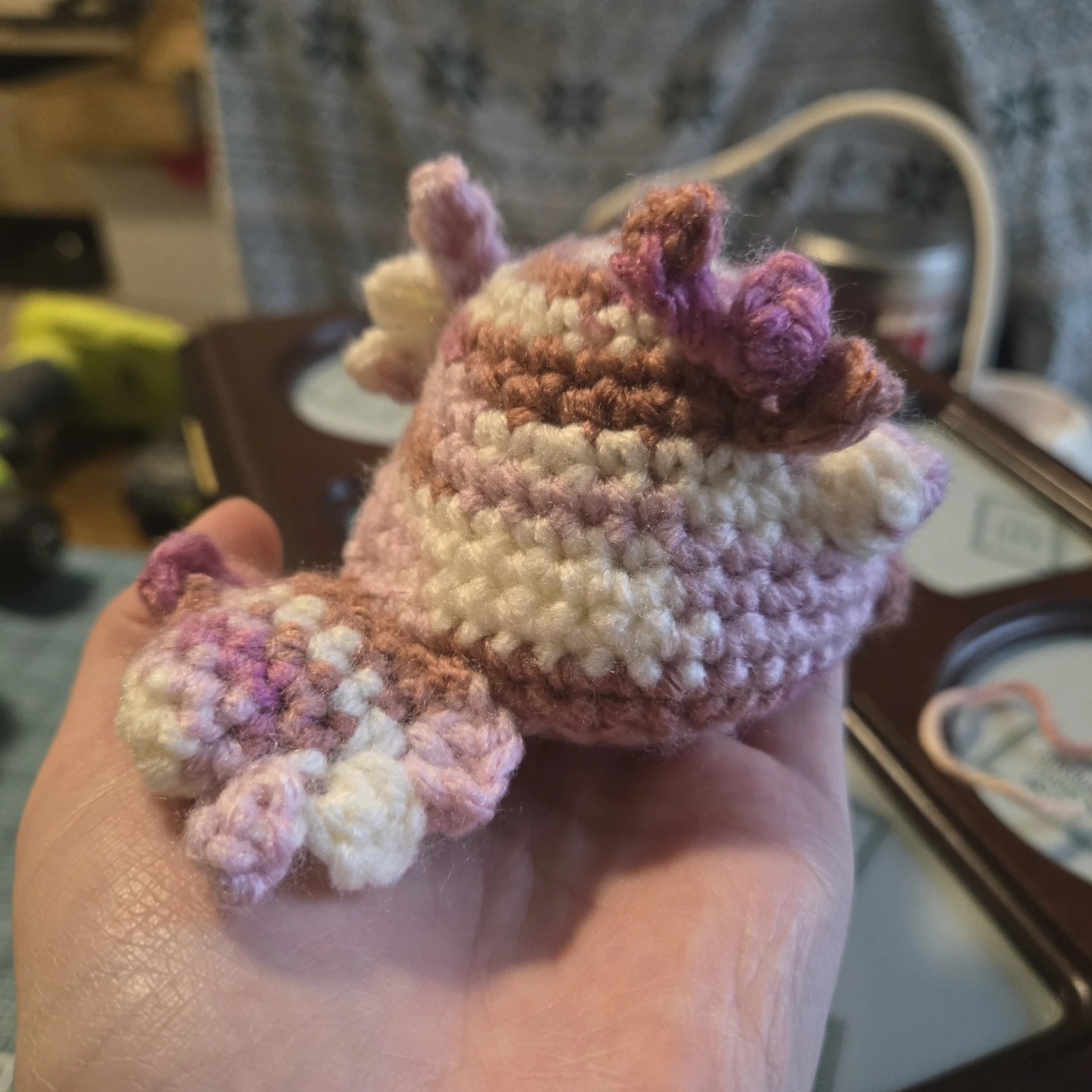 Hand-Crocheted Axolotl Amigurumi - photo 2