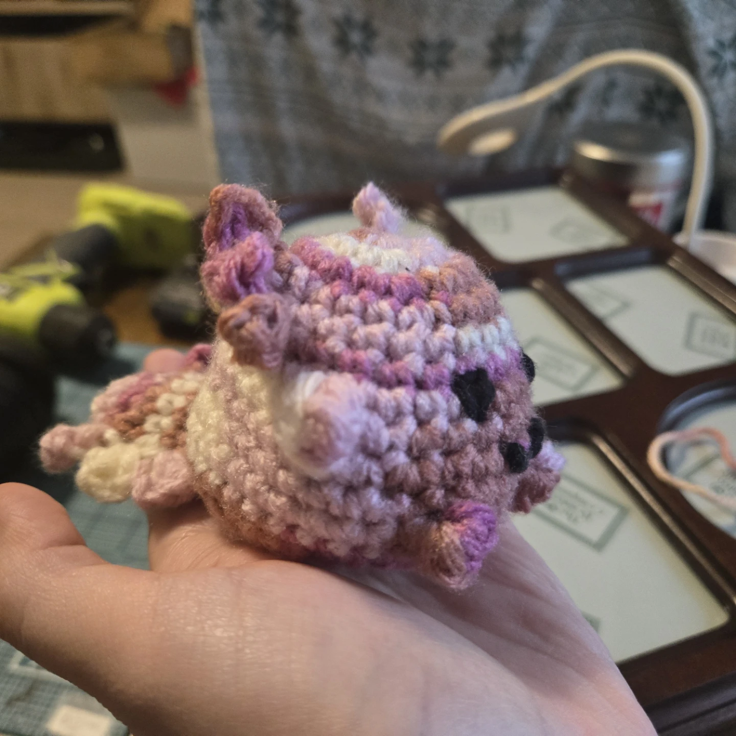 Hand-Crocheted Axolotl Amigurumi - photo 3
